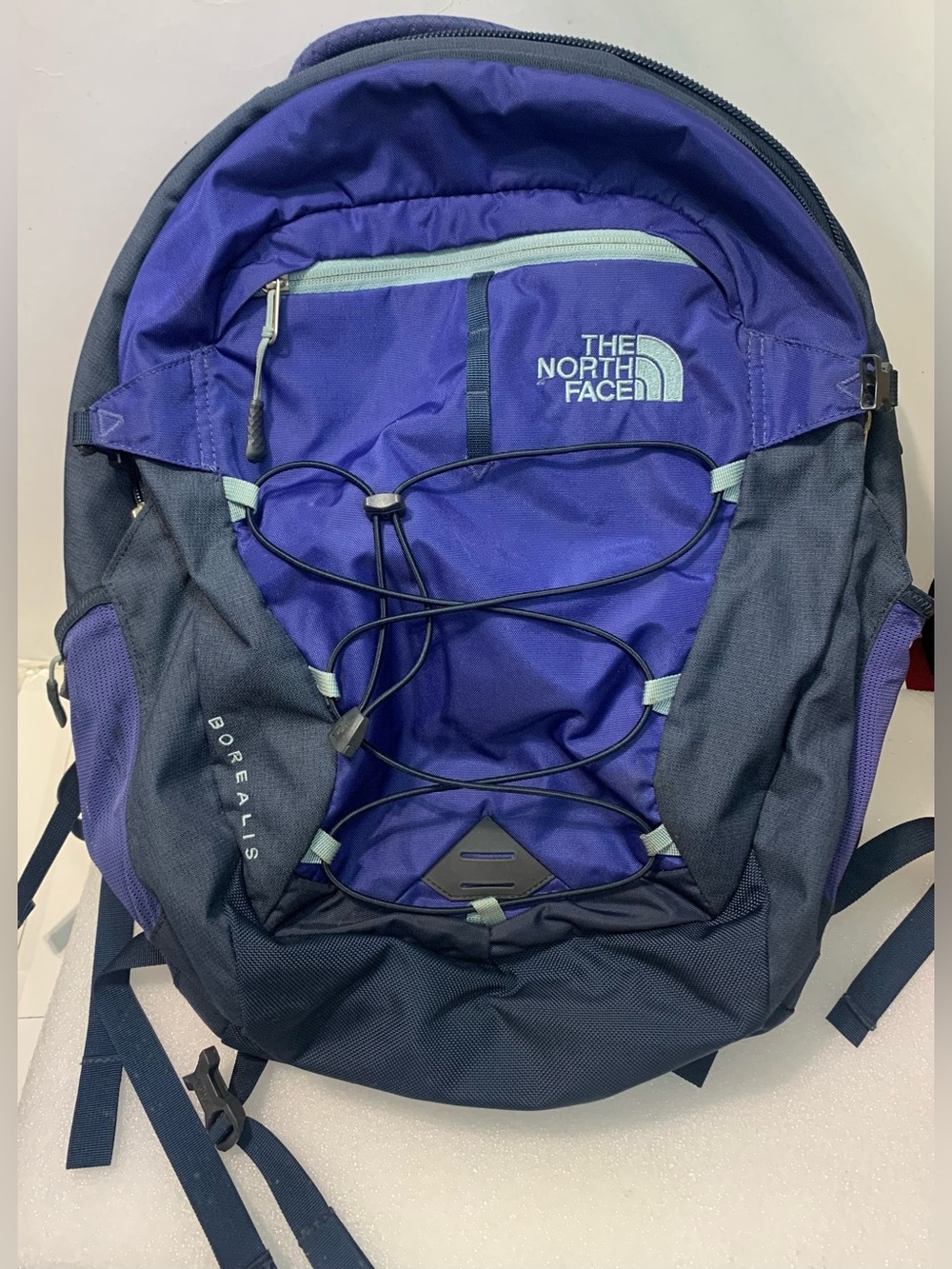 The North Face Borealis 28L Backpack Purple/Gray Fits 15" Laptop 6 Pockets